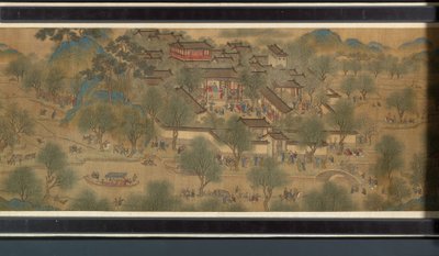Spring Festival on the River (detail) by Qing Dynasty Chinese School